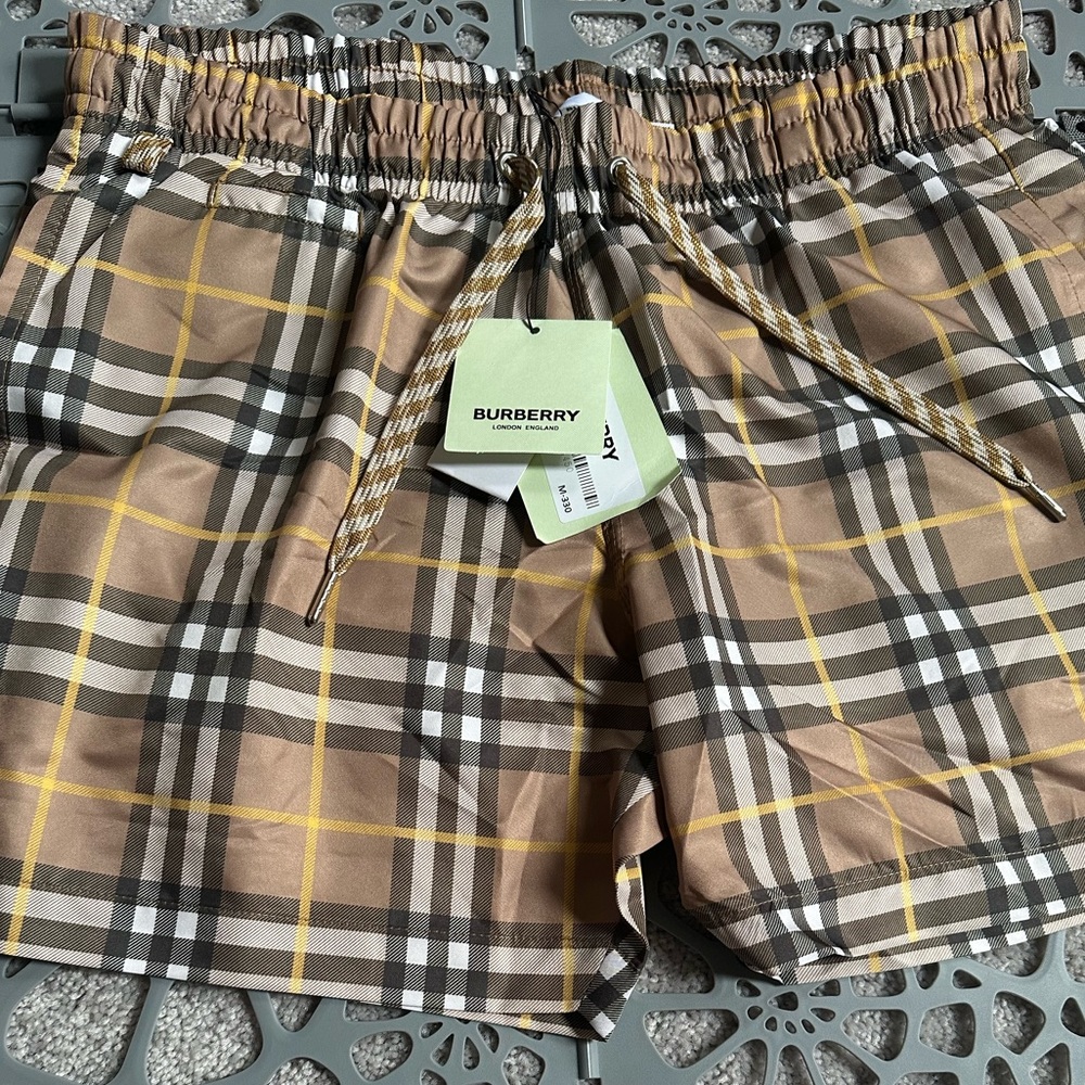 Burberry Men’s Swim Trunks NWT